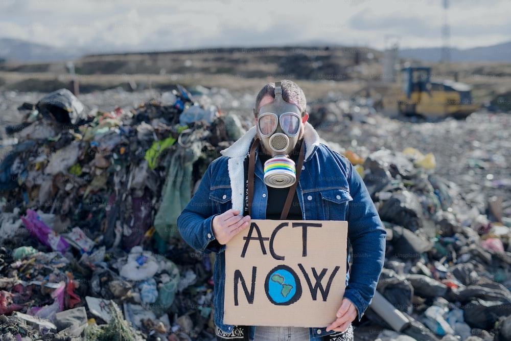 A Picture that says Act Now to help reduce Waste and increase sustainability And to do Bartering